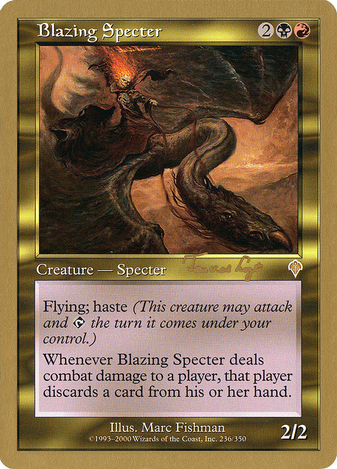 Blazing Specter (Tom van de Logt) [World Championship Decks 2001] - Magic: The Gathering - Card Brawlers | Quebec | Canada |