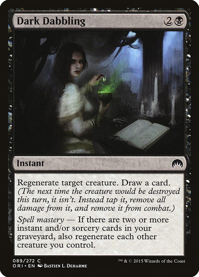 Dark Dabbling [Magic Origins] - Magic: The Gathering - Card Brawlers | Quebec | Canada |