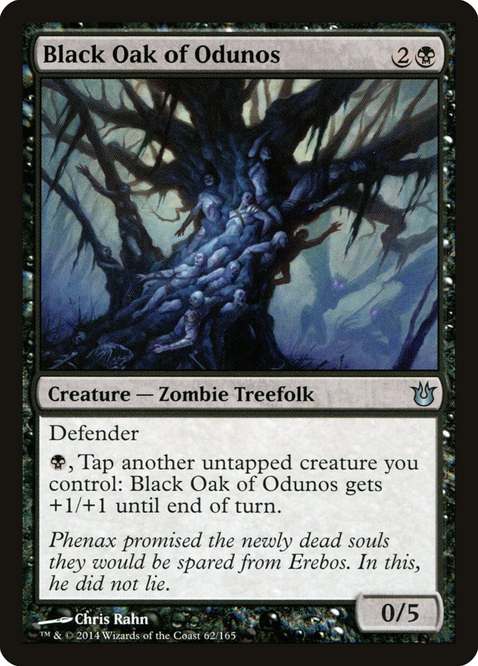 Black Oak of Odunos [Born of the Gods] - Magic: The Gathering - Card Brawlers | Quebec | Canada |