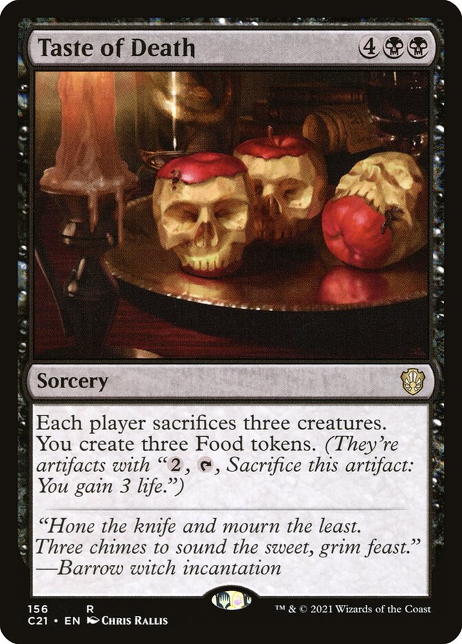 Taste of Death [Commander 2021] - Magic: The Gathering - Card Brawlers | Quebec | Canada |