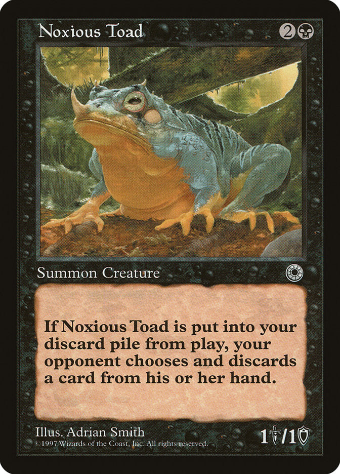 Noxious Toad [Portal] - Magic: The Gathering - Card Brawlers | Quebec | Canada |