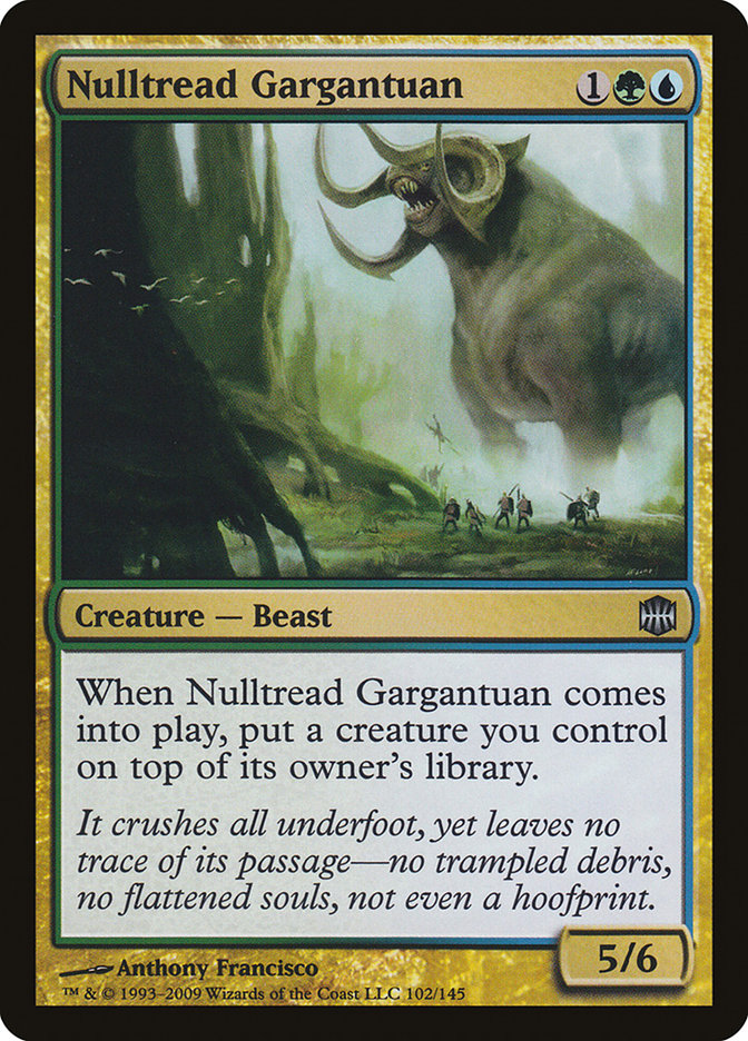 Nulltread Gargantuan [Alara Reborn] - Magic: The Gathering - Card Brawlers | Quebec | Canada |