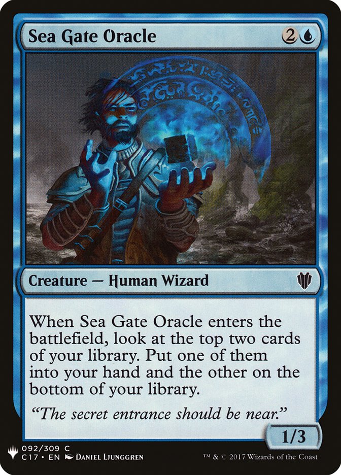 Sea Gate Oracle [Mystery Booster] - Magic: The Gathering - Card Brawlers | Quebec | Canada |