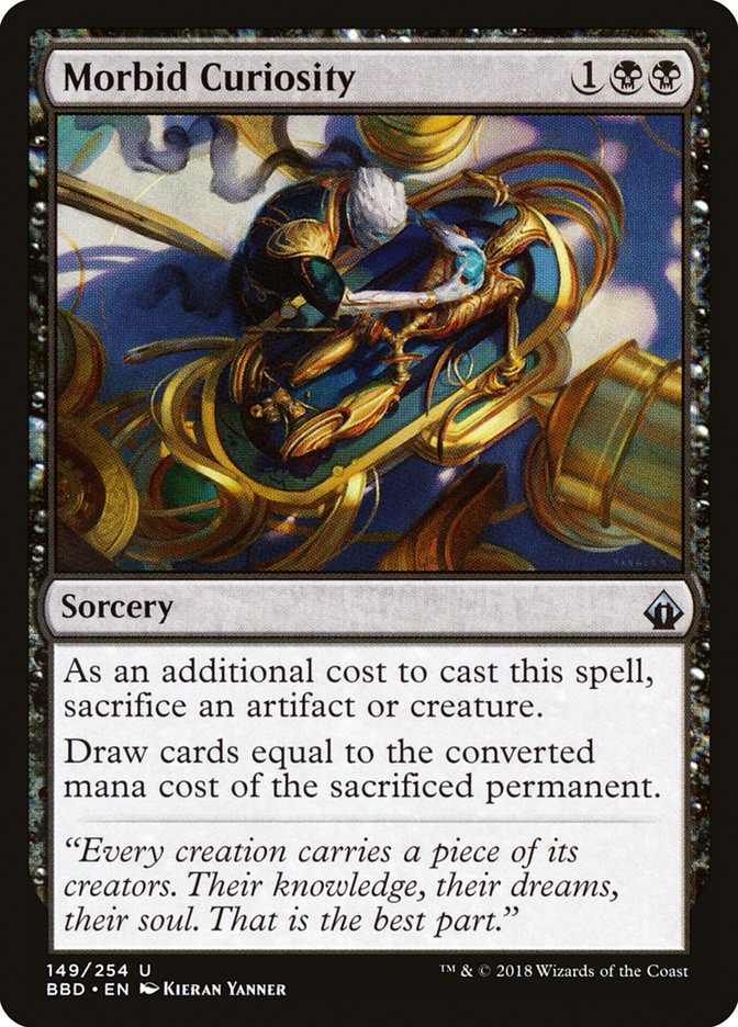 Morbid Curiosity [Battlebond] - Magic: The Gathering - Card Brawlers | Quebec | Canada |