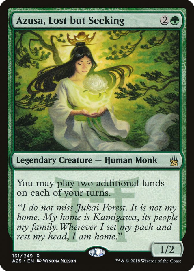 Azusa, Lost but Seeking [Masters 25] - Magic: The Gathering - Card Brawlers | Quebec | Canada |