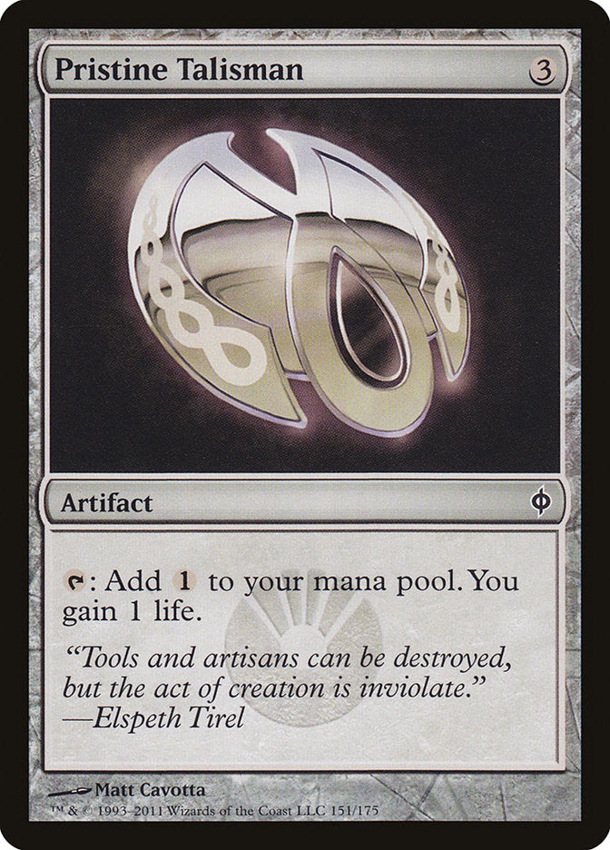 Pristine Talisman [New Phyrexia] - Magic: The Gathering - Card Brawlers | Quebec | Canada |