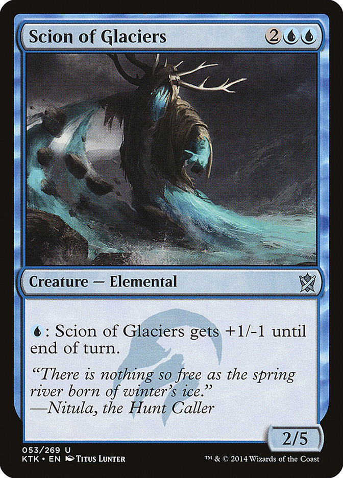 Scion of Glaciers [Khans of Tarkir] - Magic: The Gathering - Card Brawlers | Quebec | Canada |