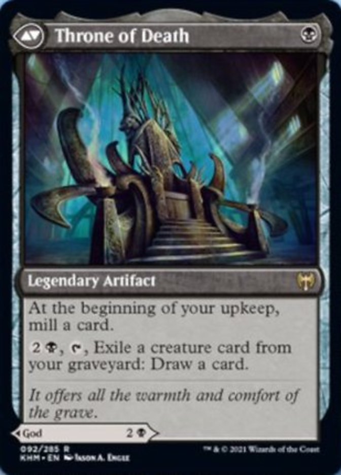 Egon, God of Death // Throne of Death [Kaldheim] - Magic: The Gathering - Card Brawlers | Quebec | Canada |