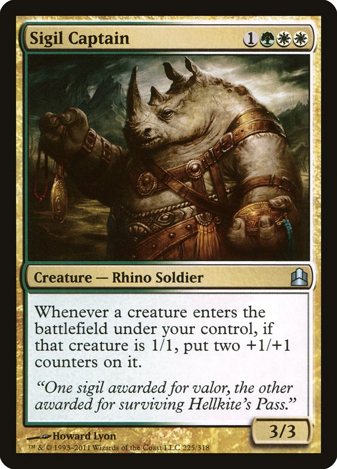 Sigil Captain [Commander 2011] - Magic: The Gathering - Card Brawlers | Quebec | Canada |