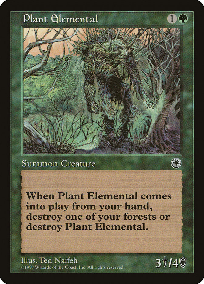 Plant Elemental [Portal] - Magic: The Gathering - Card Brawlers | Quebec | Canada |