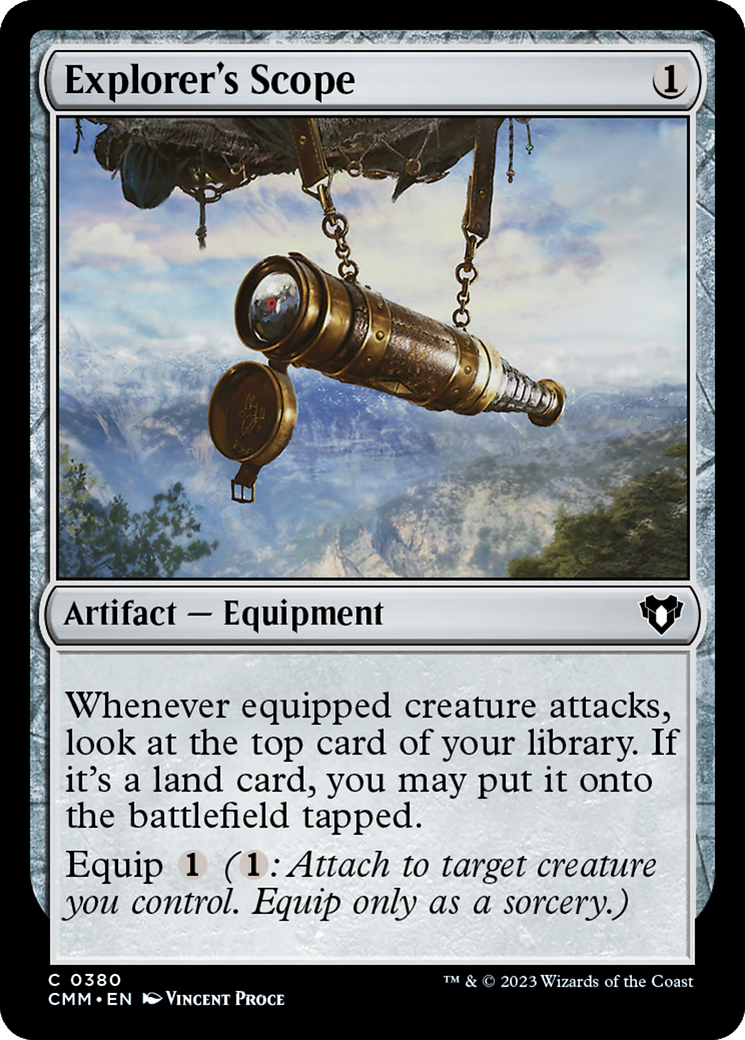 Explorer's Scope [Commander Masters] - Magic: The Gathering - Card Brawlers | Quebec | Canada |