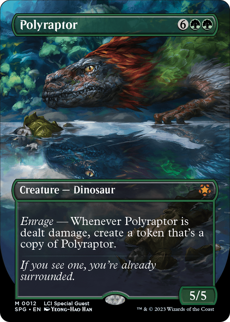 Polyraptor (Borderless) [The Lost Caverns of Ixalan Special Guests] - Magic: The Gathering - Card Brawlers | Quebec | Canada |