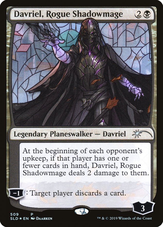 Davriel, Rogue Shadowmage (Stained Glass) [Secret Lair Drop Promos] - Magic: The Gathering - Card Brawlers | Quebec | Canada |
