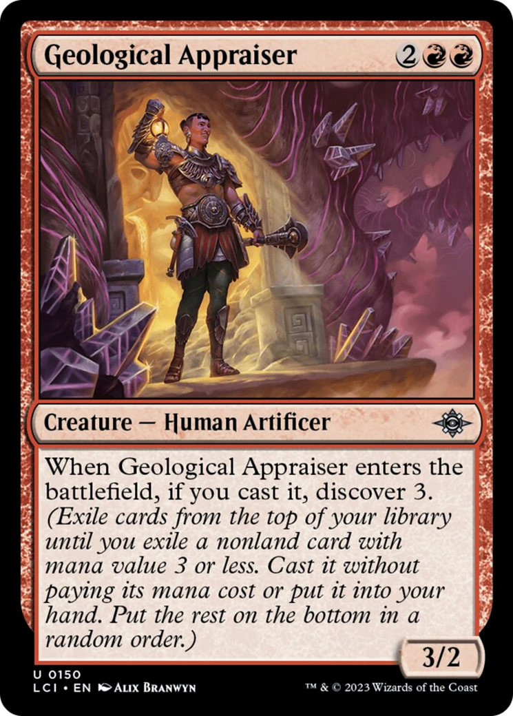 Geological Appraiser [The Lost Caverns of Ixalan] - Magic: The Gathering - Card Brawlers | Quebec | Canada |