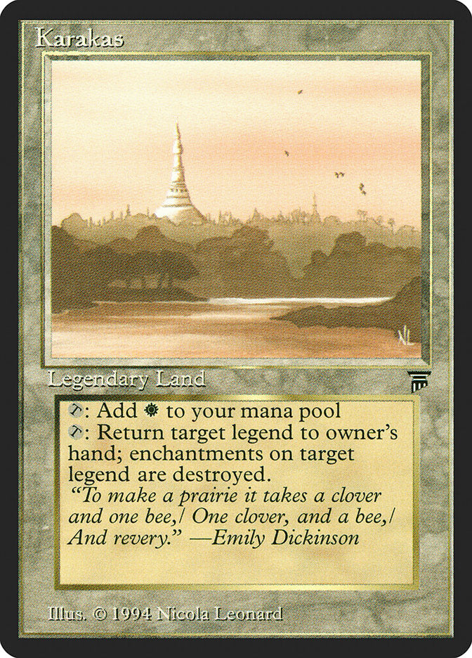 Karakas [Legends] - Magic: The Gathering - Card Brawlers | Quebec | Canada |