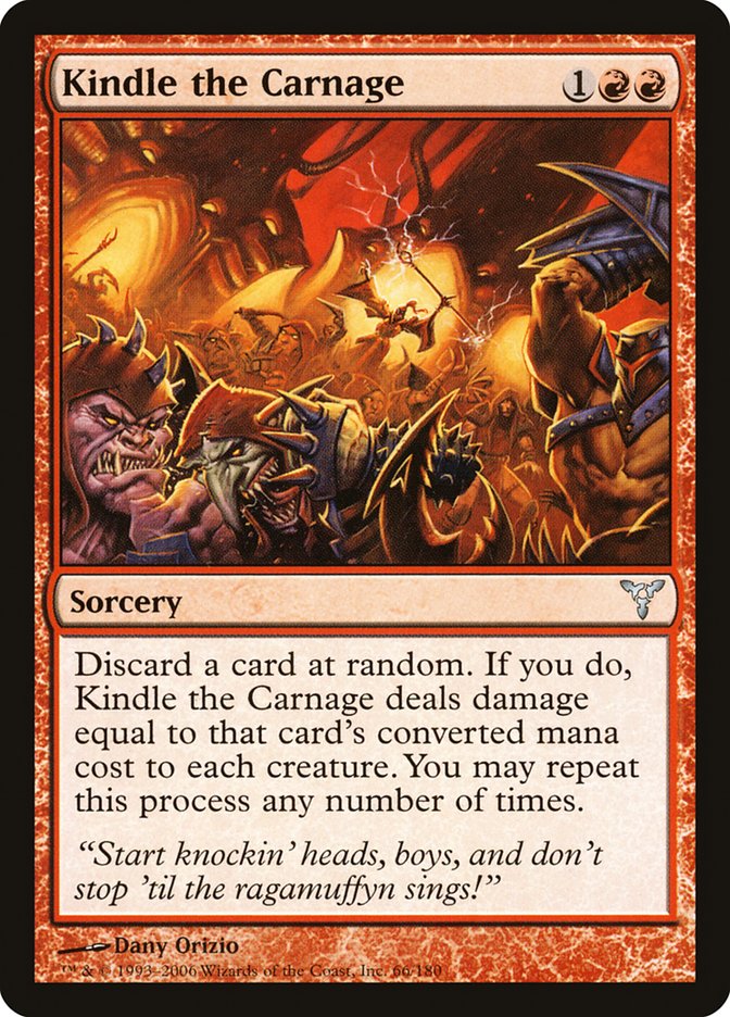 Kindle the Carnage [Dissension] - Magic: The Gathering - Card Brawlers | Quebec | Canada |