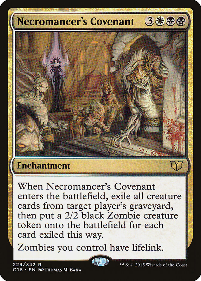 Necromancer's Covenant [Commander 2015] - Magic: The Gathering - Card Brawlers | Quebec | Canada |