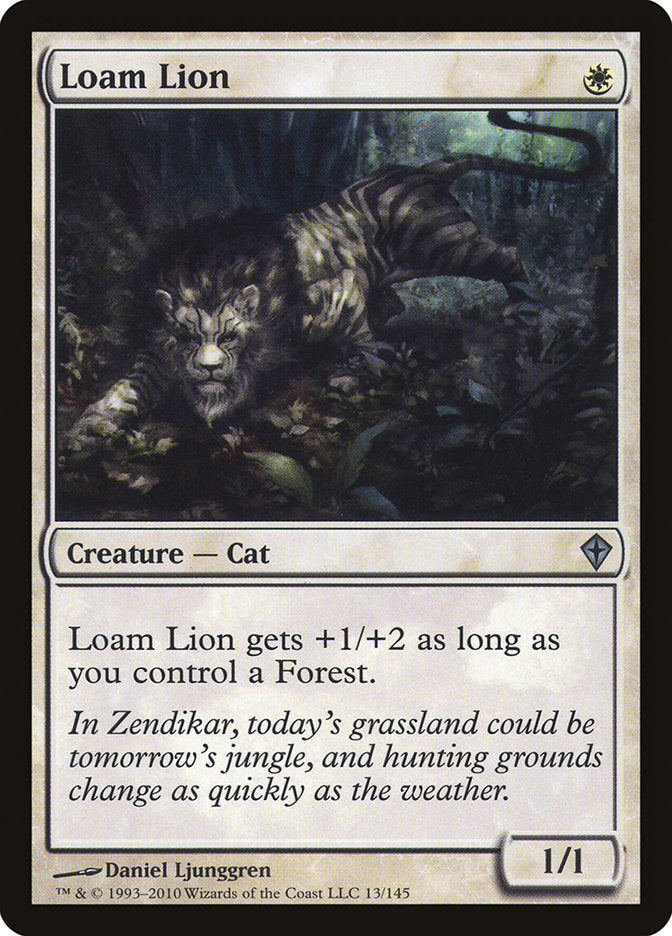 Loam Lion [Worldwake] - Magic: The Gathering - Card Brawlers | Quebec | Canada |