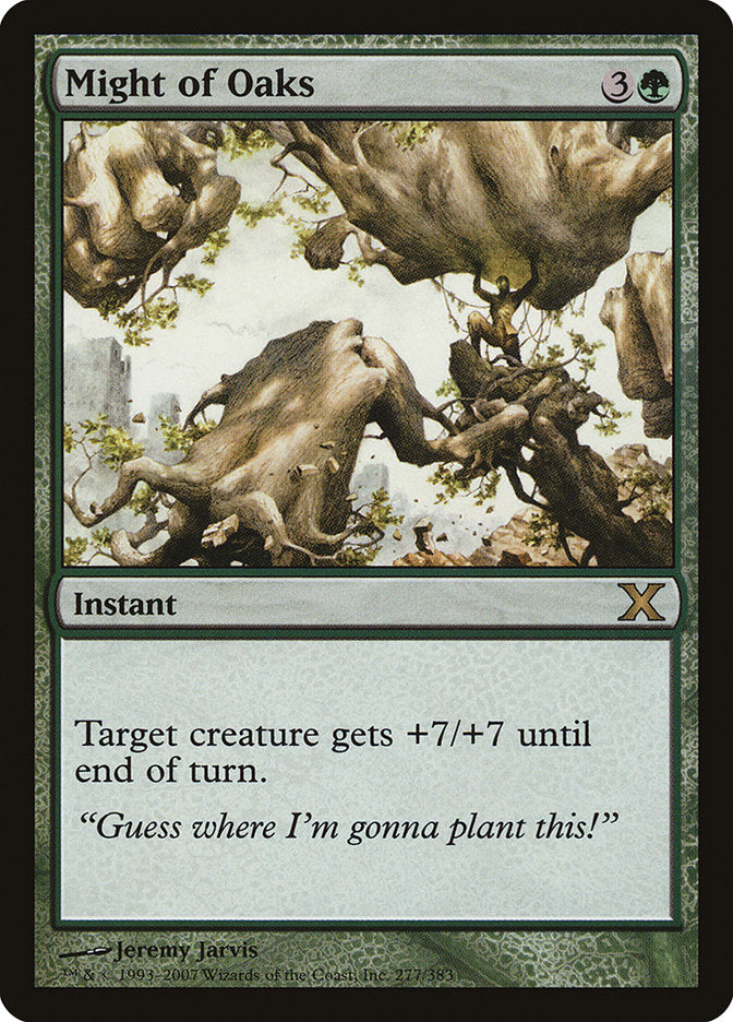 Might of Oaks [Tenth Edition] - Magic: The Gathering - Card Brawlers | Quebec | Canada |
