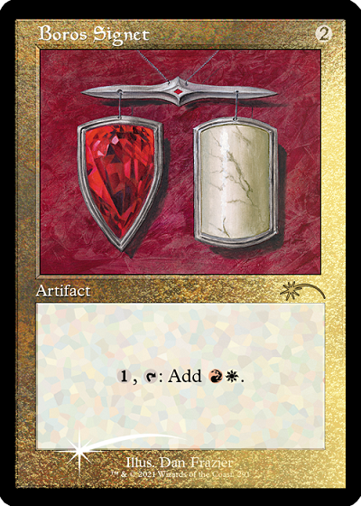 Boros Signet (Retro) (Foil Etched) [Secret Lair Drop Series] - Magic: The Gathering - Card Brawlers | Quebec | Canada |
