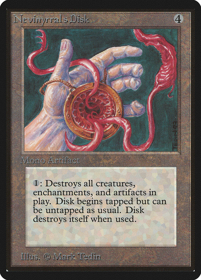 Nevinyrral's Disk [Beta Edition] - Magic: The Gathering - Card Brawlers | Quebec | Canada |