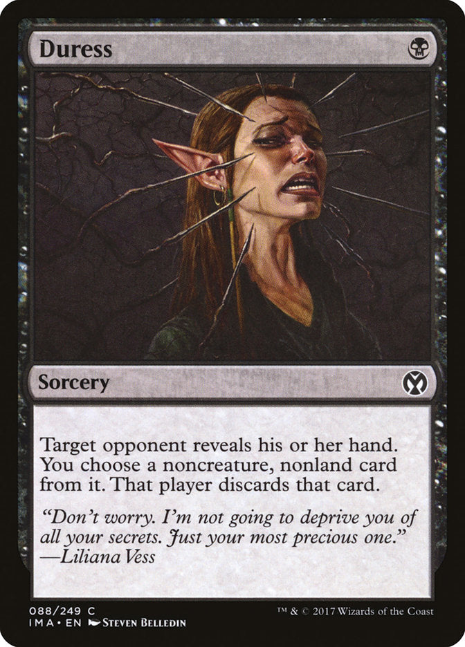 Duress [Iconic Masters] - Magic: The Gathering - Card Brawlers | Quebec | Canada |