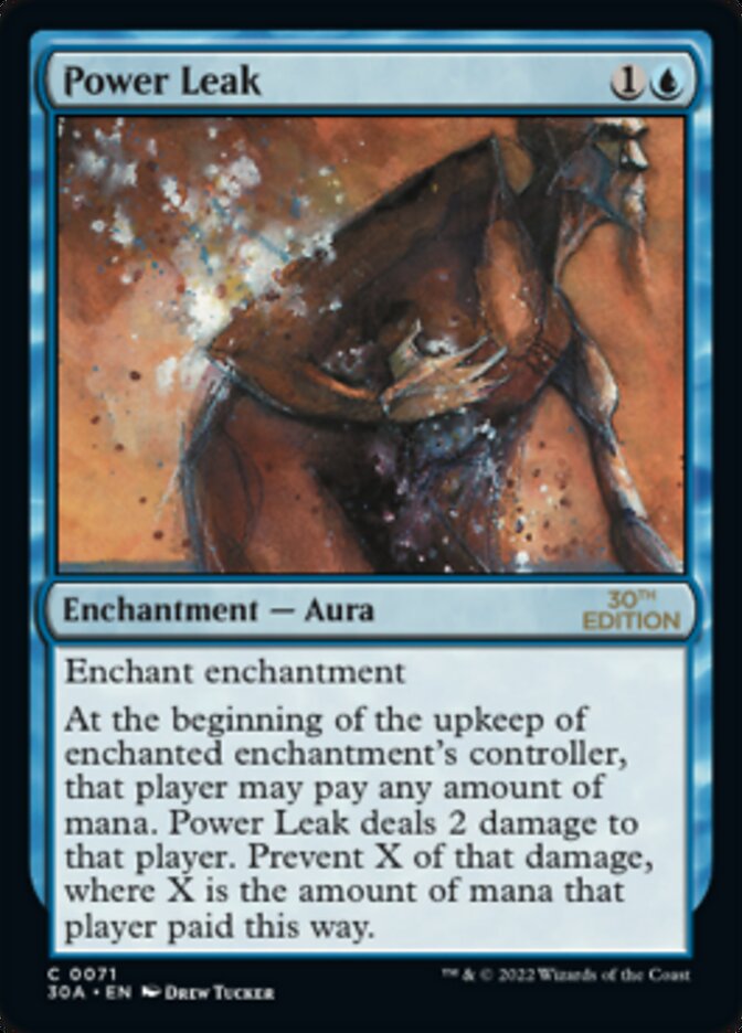 Power Leak [30th Anniversary Edition] - Magic: The Gathering - Card Brawlers | Quebec | Canada |