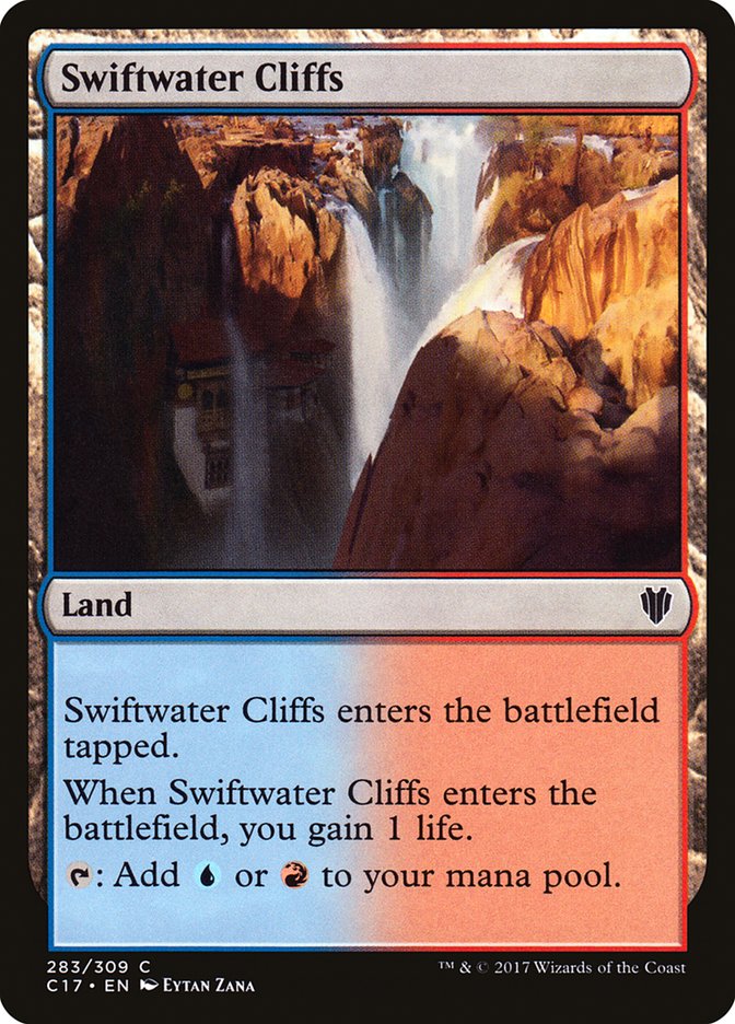 Swiftwater Cliffs [Commander 2017] - Magic: The Gathering - Card Brawlers | Quebec | Canada |