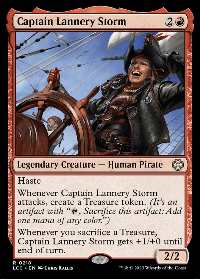 Captain Lannery Storm [The Lost Caverns of Ixalan Commander] - Magic: The Gathering - Card Brawlers | Quebec | Canada |