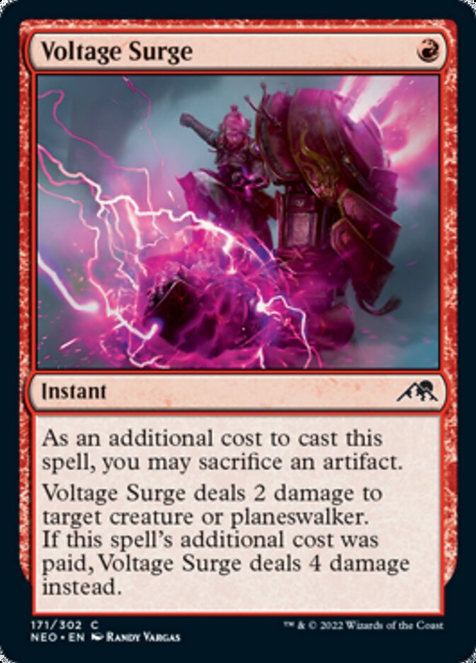 Voltage Surge [Kamigawa: Neon Dynasty] - Magic: The Gathering - Card Brawlers | Quebec | Canada |