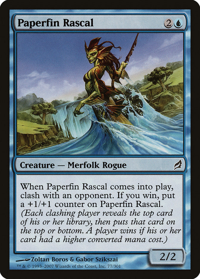 Paperfin Rascal [Lorwyn] - Magic: The Gathering - Card Brawlers | Quebec | Canada |