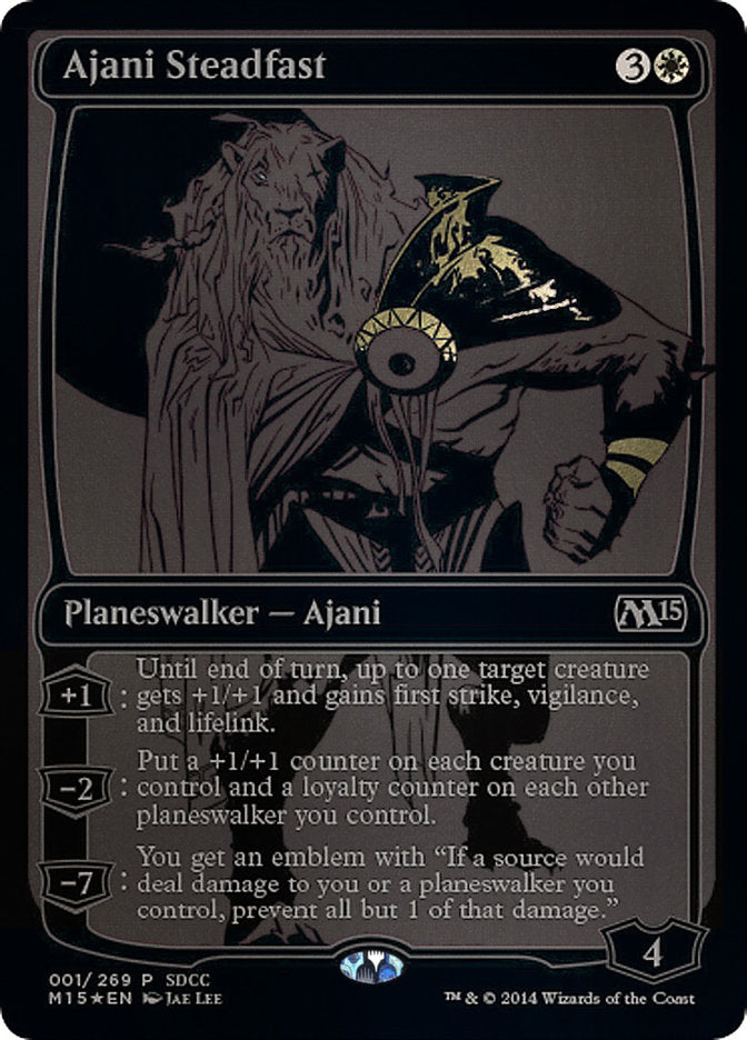 Ajani Steadfast [San Diego Comic-Con 2014] - Magic: The Gathering - Card Brawlers | Quebec | Canada |