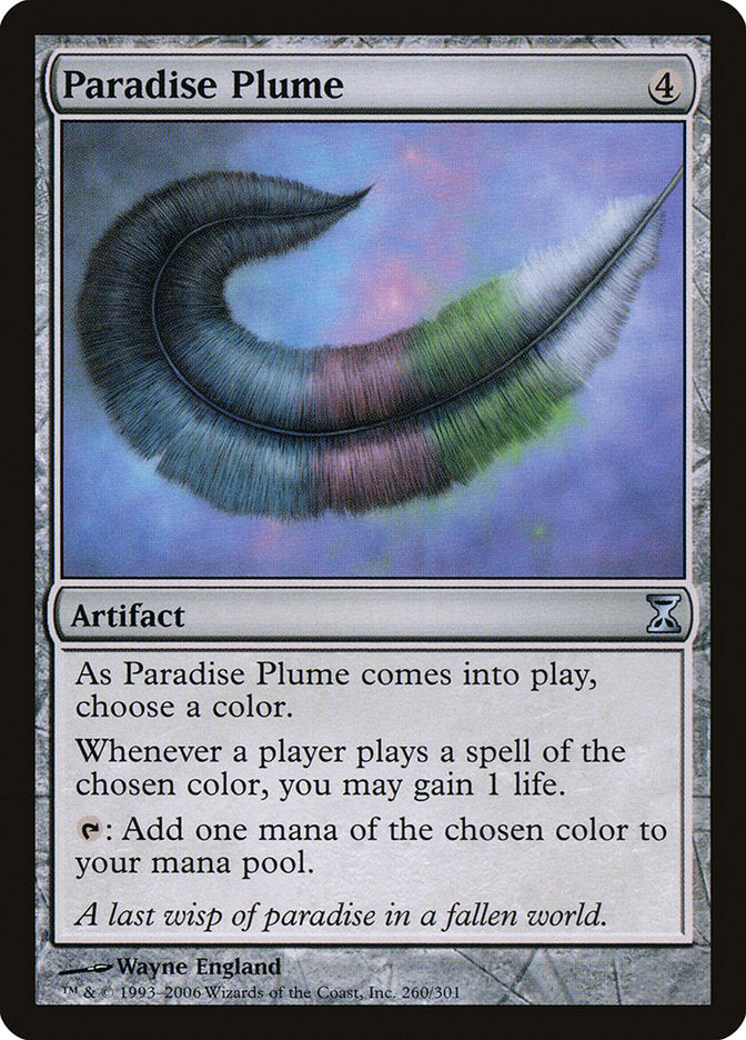Paradise Plume [Time Spiral] - Magic: The Gathering - Card Brawlers | Quebec | Canada |