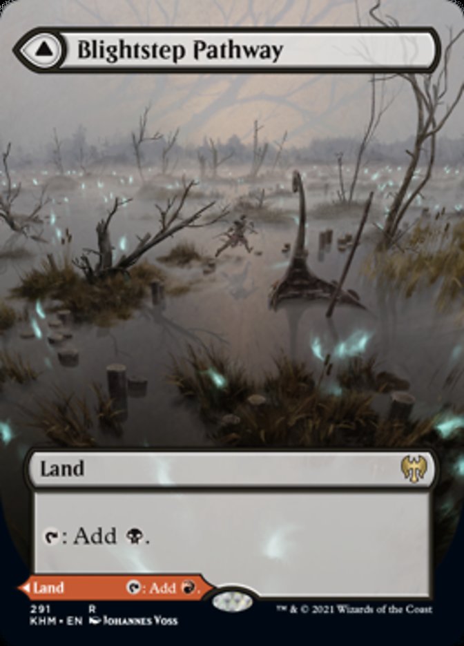 Blightstep Pathway // Searstep Pathway (Borderless Alternate Art) [Kaldheim] - Magic: The Gathering - Card Brawlers | Quebec | Canada |