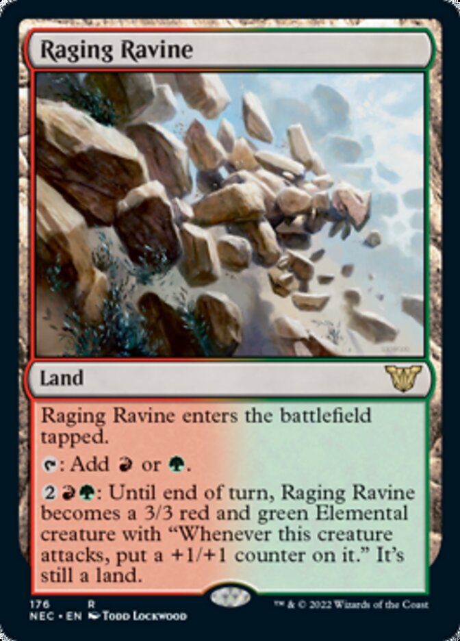 Raging Ravine [Kamigawa: Neon Dynasty Commander] - Magic: The Gathering - Card Brawlers | Quebec | Canada |