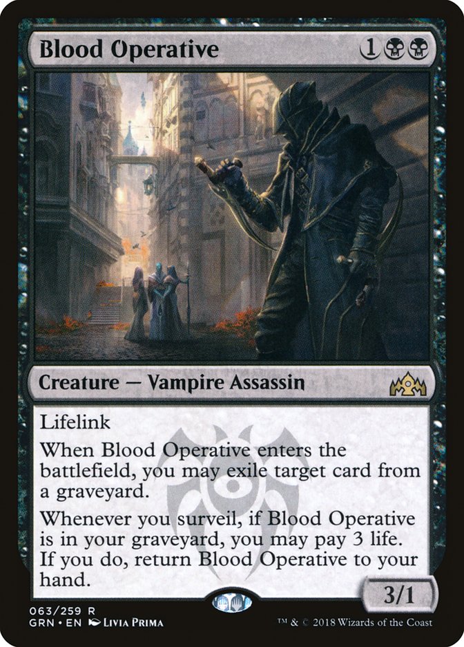 Blood Operative [Guilds of Ravnica] - Magic: The Gathering - Card Brawlers | Quebec | Canada |