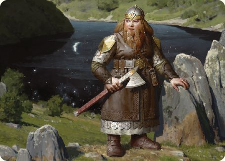 Mirrormere Guardian Art Card [The Lord of the Rings: Tales of Middle-earth Art Series] - Magic: The Gathering - Card Brawlers | Quebec | Canada |