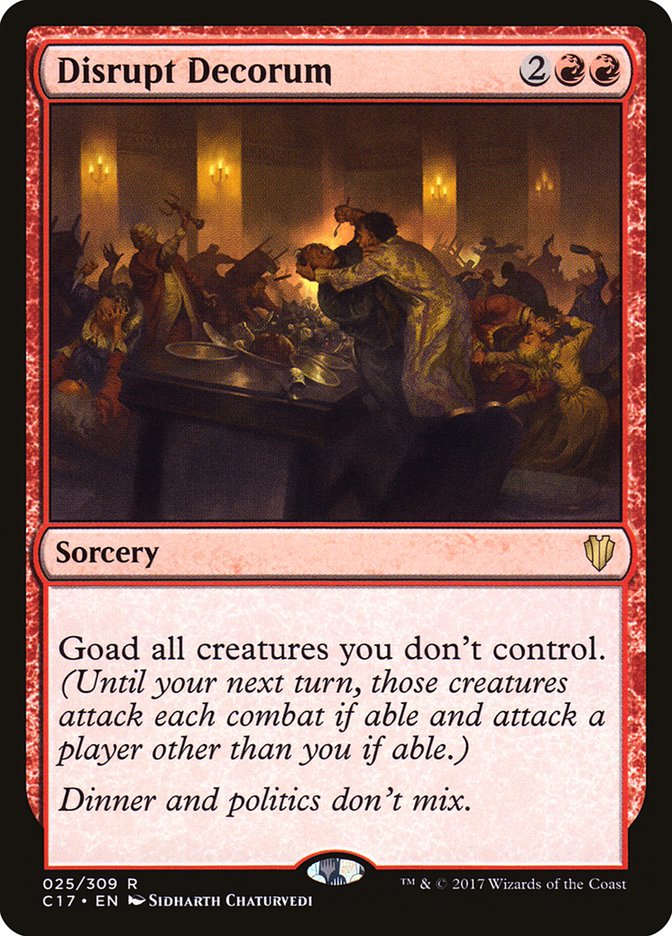 Disrupt Decorum [Commander 2017] - Magic: The Gathering - Card Brawlers | Quebec | Canada |