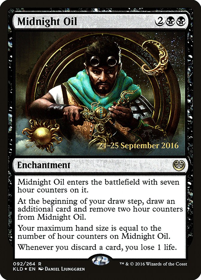 Midnight Oil [Kaladesh Prerelease Promos] - Magic: The Gathering - Card Brawlers | Quebec | Canada |