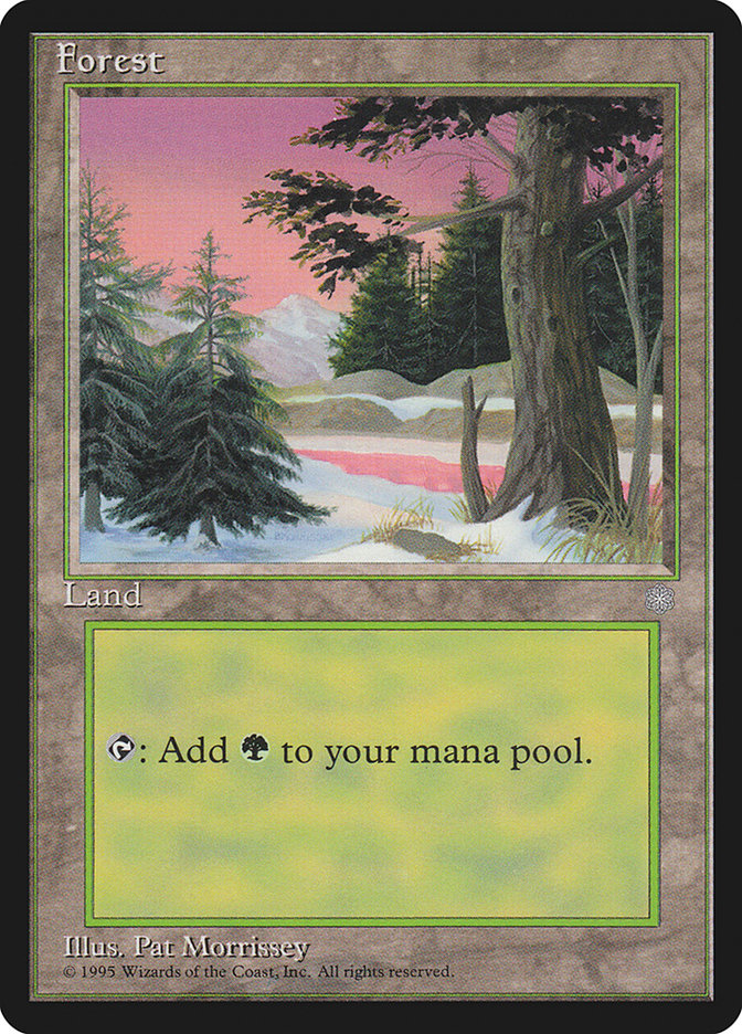 Forest (Pink Sky) [Ice Age] - Magic: The Gathering - Card Brawlers | Quebec | Canada |