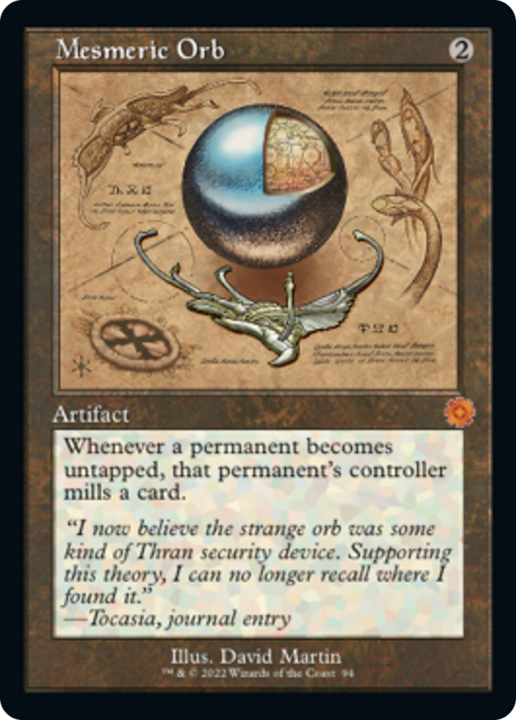 Mesmeric Orb (Retro Schematic) [The Brothers' War Retro Artifacts] - Magic: The Gathering - Card Brawlers | Quebec | Canada |