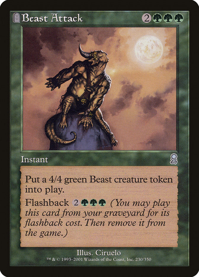 Beast Attack [Odyssey] - Magic: The Gathering - Card Brawlers | Quebec | Canada |