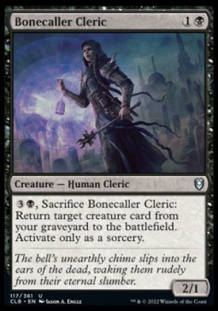 Bonecaller Cleric [Commander Legends: Battle for Baldur's Gate] - Magic: The Gathering - Card Brawlers | Quebec | Canada |