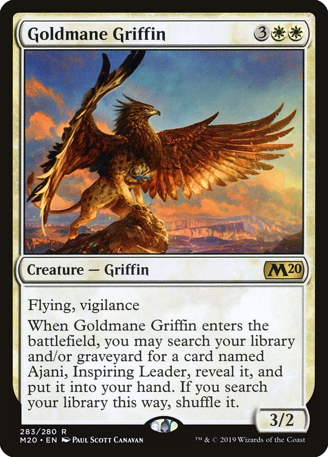 Goldmane Griffin [Core Set 2020] - Magic: The Gathering - Card Brawlers | Quebec | Canada |