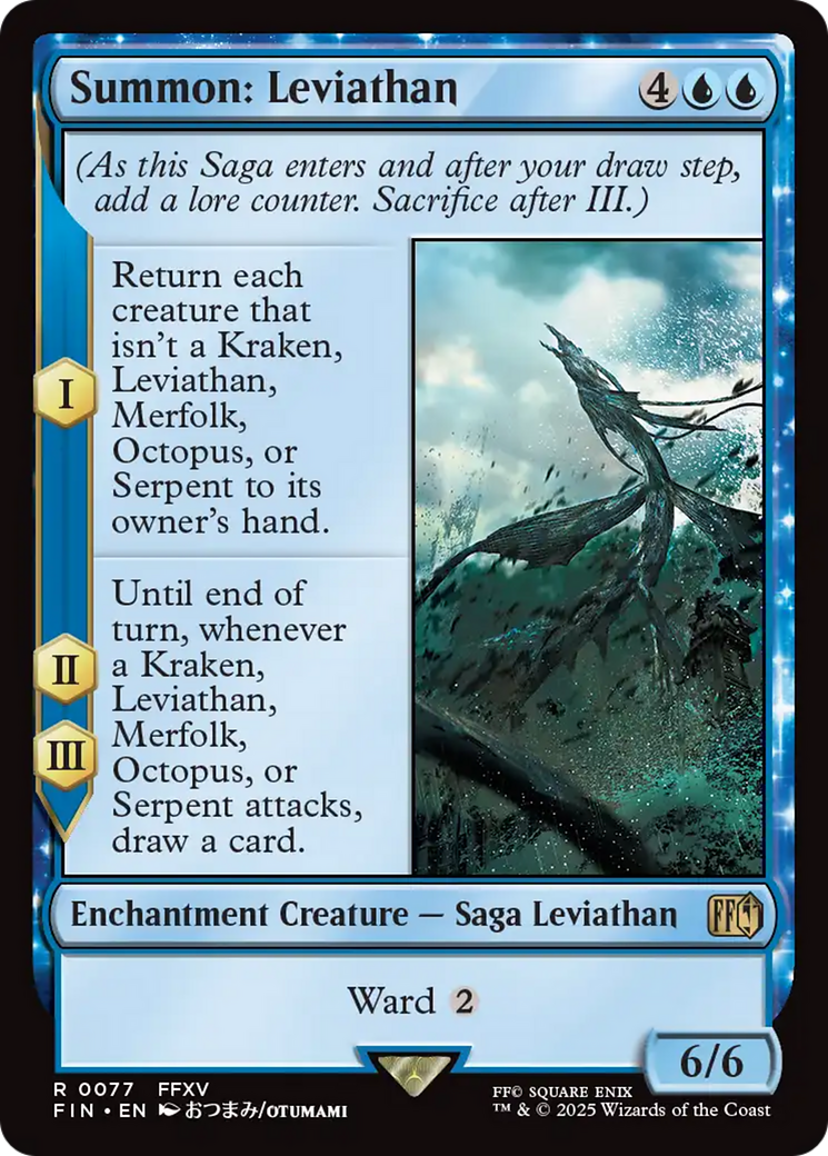 Summon: Leviathan [FINAL FANTASY] - Magic: The Gathering - Card Brawlers | Quebec | Canada |