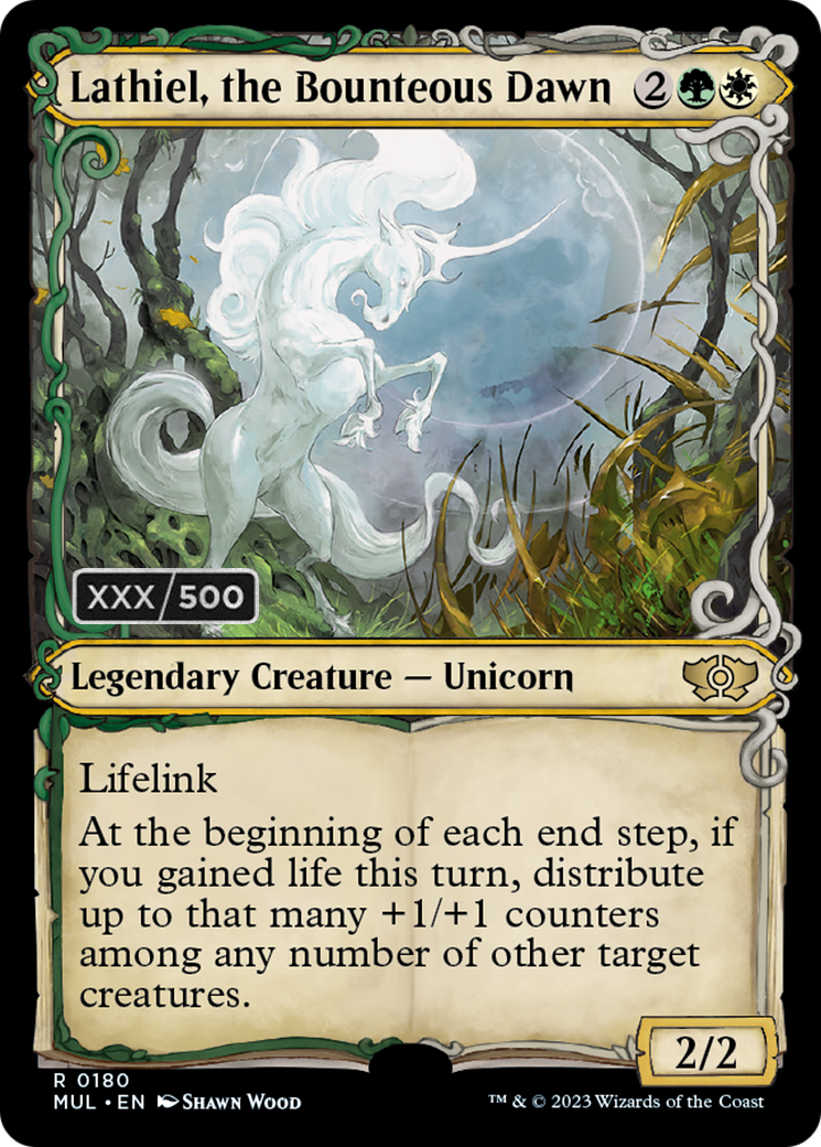 Lathiel, the Bounteous Dawn (Serialized) [Multiverse Legends] - Magic: The Gathering - Card Brawlers | Quebec | Canada |
