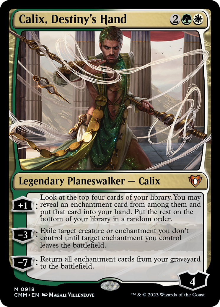 Calix, Destiny's Hand [Commander Masters] - Magic: The Gathering - Card Brawlers | Quebec | Canada |