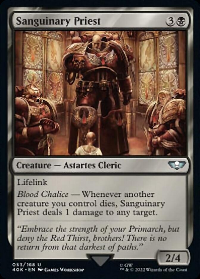 Sanguinary Priest [Warhammer 40,000] - Magic: The Gathering - Card Brawlers | Quebec | Canada |
