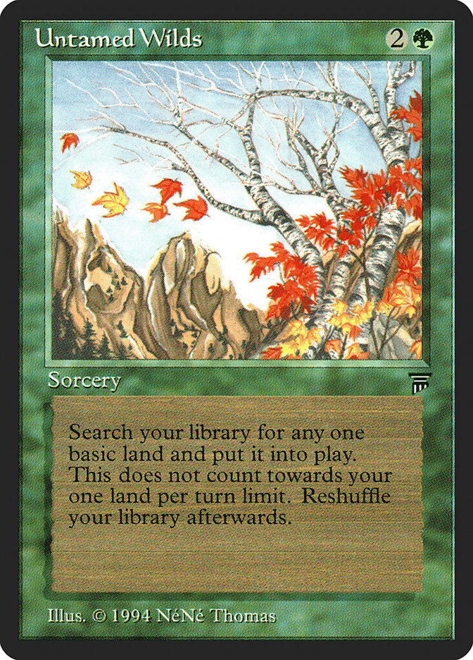 Untamed Wilds [Legends] - Magic: The Gathering - Card Brawlers | Quebec | Canada |