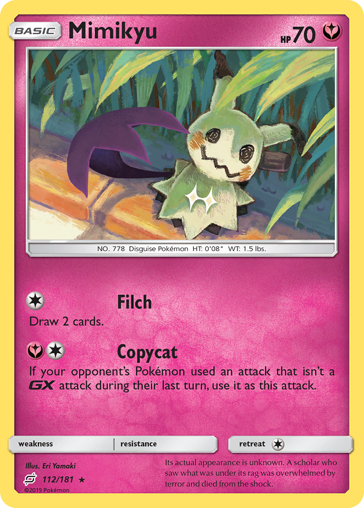 Mimikyu (112/181) [Sun & Moon: Team Up] - Pokémon - Card Brawlers | Quebec | Canada |